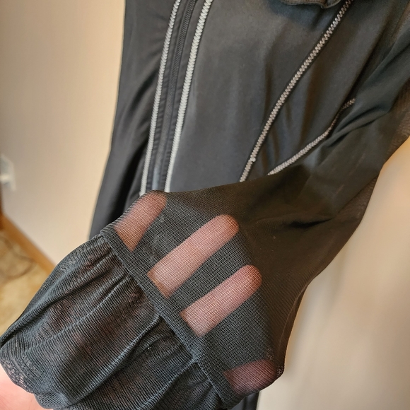 Alison Sheri EUC unique goth dress black L - Picture 7 of 14